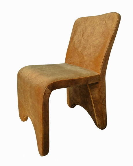 Vig Furniture Modrest Ditka - Modern Camel Velvet Dining Chair (Set of 2)