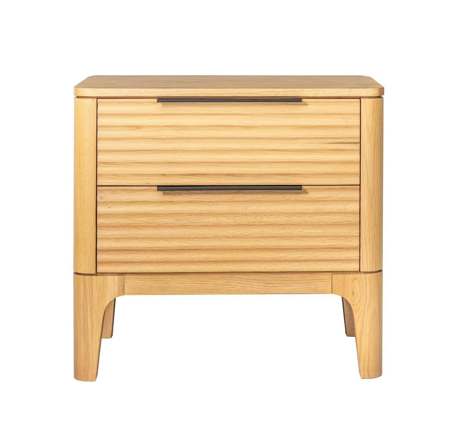Vig Furniture Modrest Seattle - Modern Natural Oak Nightstand