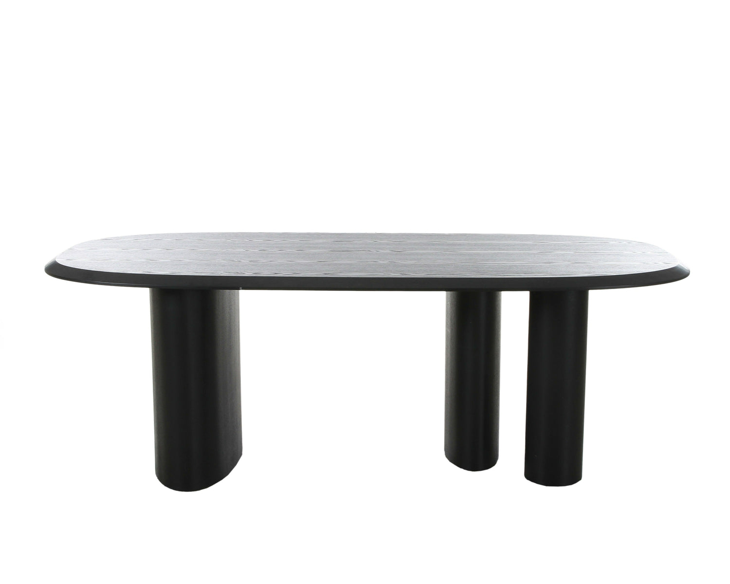 Vig Furniture Modrest Summit - Modern 118" Black Ash Dining Table