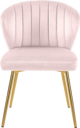 Meridian Furniture - Finley Velvet Chair In Pink (Set Of 2) - 707Pink