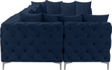 Tremblay - Modular Sectional 7 Piece - Navy - Home Elegance USA