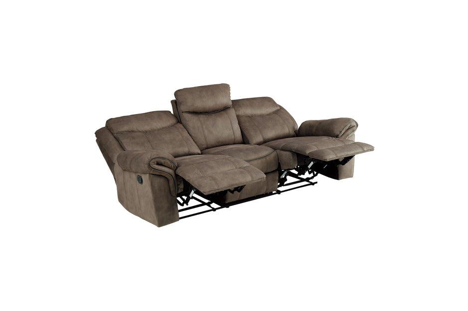 Homelegance - Aram 3 Piece Double Reclining Living Room Set - 8206Nf-3Set