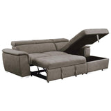 Homelegance - Ferriday Taupe Sectional - 8228Tp