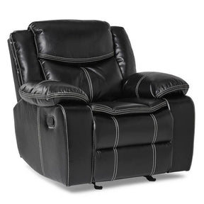 Bastrop Glider Reclining Chair 8230Blk-1 | Homelegance