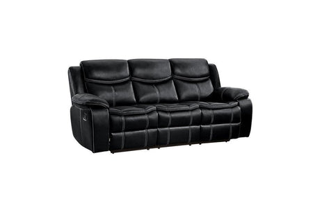 Bastrop 3 Piece Living Room Set 8230Blk-3Set | Homelegance