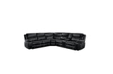 Bastrop 3 Piece Sectional 8230Blk - Sc | Homelegance | Home Elegance USA