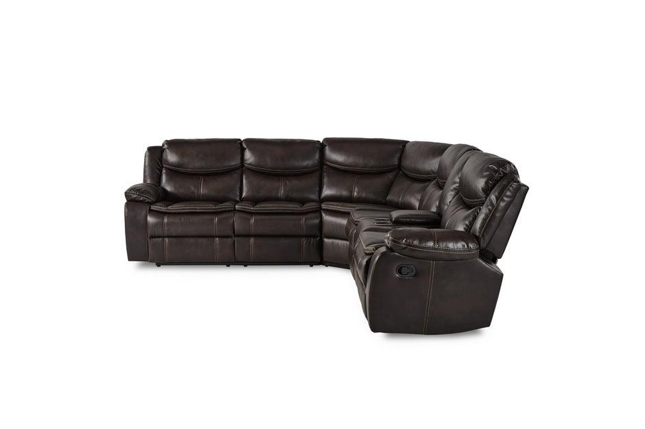 Bastrop 3 Piece Sectional 8230Brw - Sc | Homelegance | Home Elegance USA