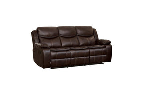 Bastrop Double Reclining Sofa 8230Brw-3 | Homelegance