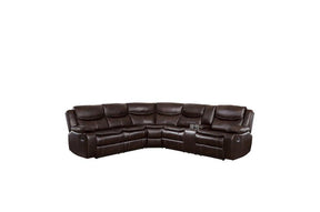 Bastrop 3 Piece Sectional 8230Brw-Sc | Homelegance
