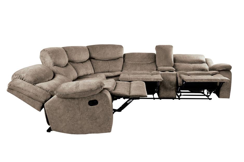 Bastrop 3 Piece Sectional Set 8230Fbr - Sc | Homelegance | Home Elegance USA