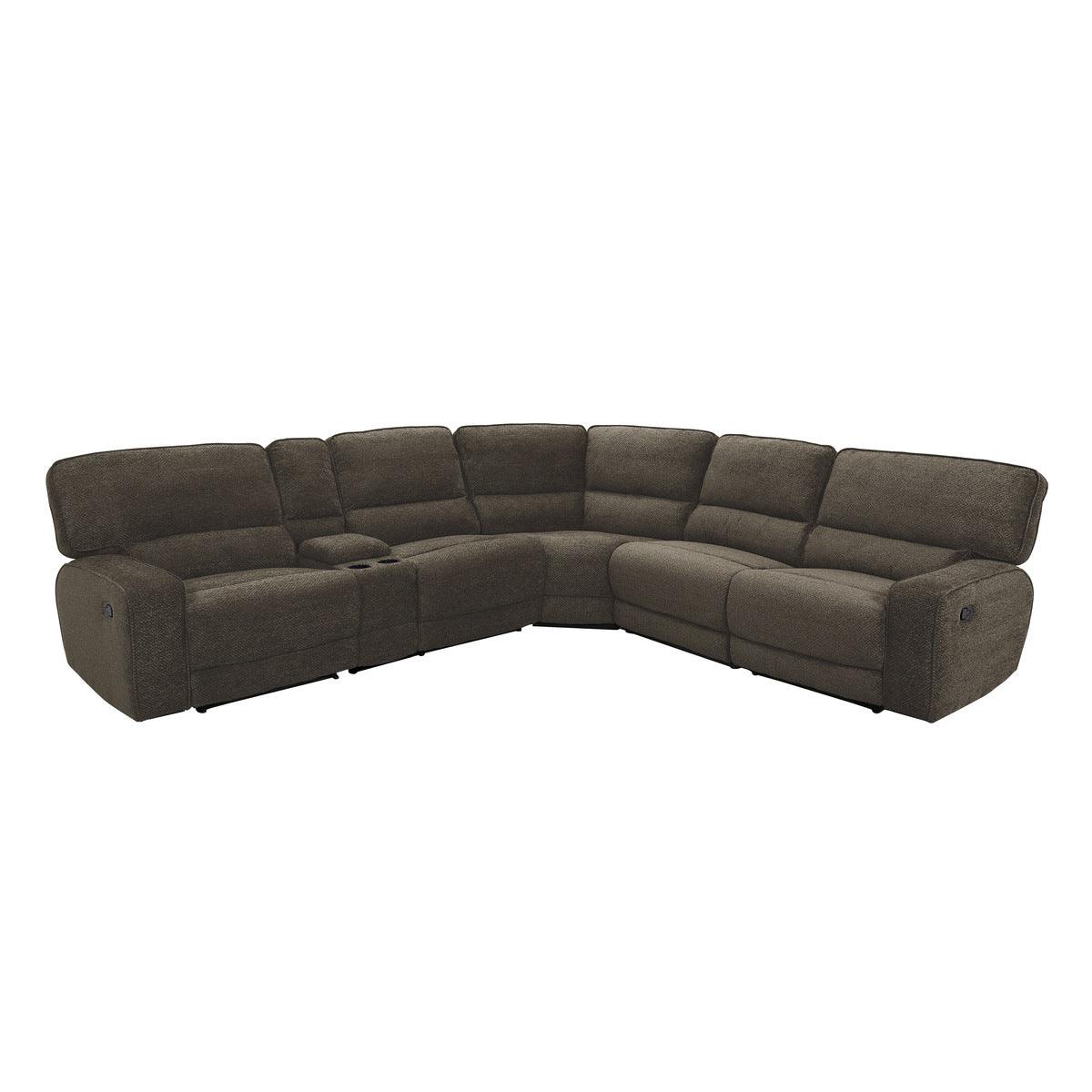 Homelegance - Shreveport 6 Piece Modular Reclining Sectional - 8238*6Lrrr