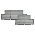 Maroni 2 Piece Double Reclining Sofa Set In Gray 8259*2Pwh | Homelegance