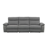 Homelegance - Maroni Power Double Reclining Sofa With Power Headrests In Gray - 8259Dg-3Pwh*