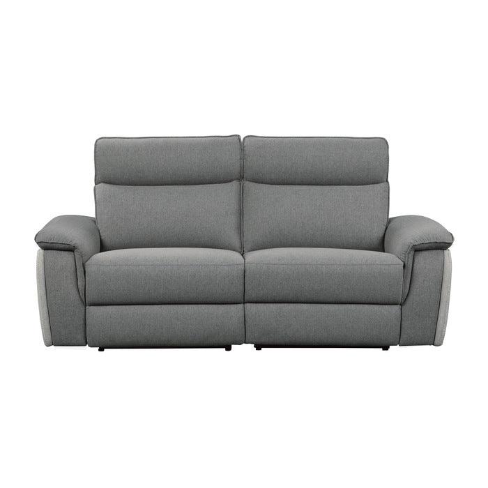 Homelegance - Maroni Power Double Reclining Love Seat With Power Headrests In Gray - 8259Dg-2Pwh*