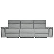 Maroni Power Double Reclining Sofa With Power Headrests In Gray 8259-3Pwh* | Homelegance