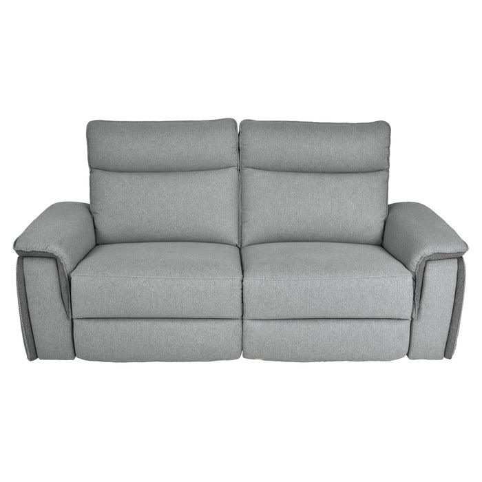 Homelegance - Maroni Power Double Reclining Love Seat With Power Headrests In Gray - 8259-2Pwh*