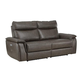 Moroni Power Double Reclining Loveseat With Power Headrests In Dark Brown 8259Rfdb-2Pwh* | Homelegance