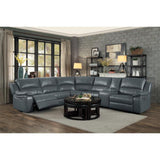 Homelegance - Falun Gray 6 Piece Power Sectional - 8260Gy-Pw