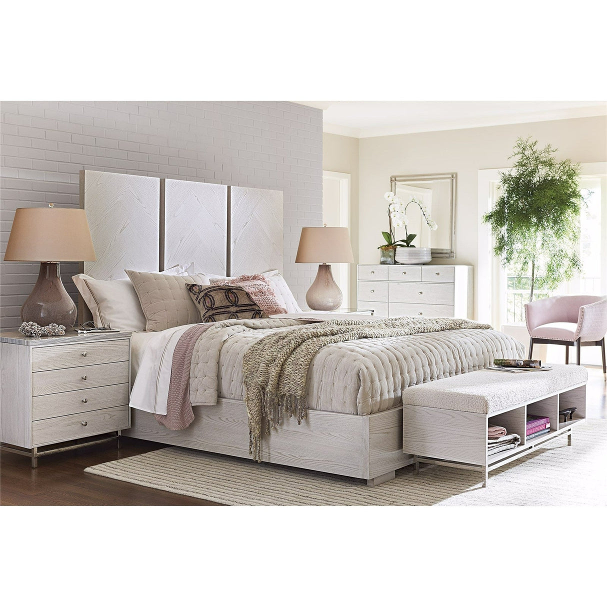 Universal Furniture Paradox Nightstand With Stone Top