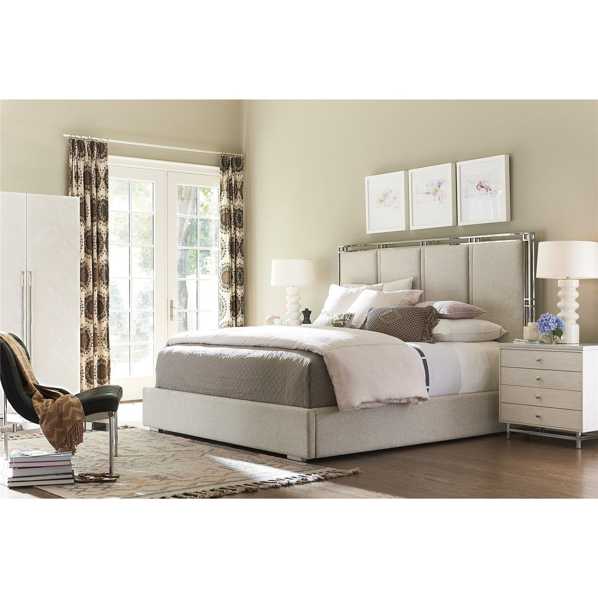 Universal Furniture Paradox Nightstand With Stone Top