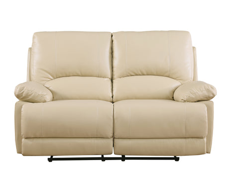 Global United Leather-Air Recliining  Loveseat Home Elegance USA