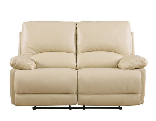 Global United Leather-Air Recliining  Loveseat Home Elegance USA