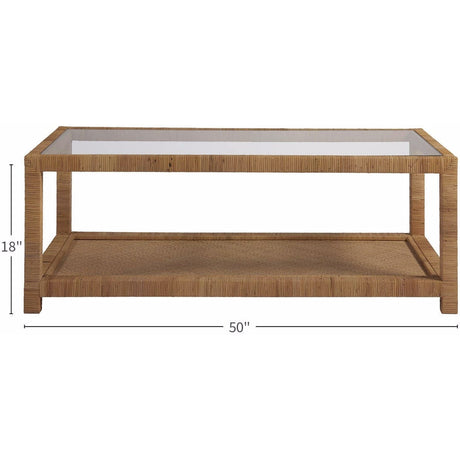 Universal Furniture Coastal Living Long Key Cocktail Table