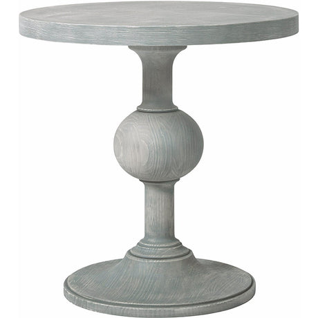 Universal Furniture Coastal Living Round Pedestal End Table