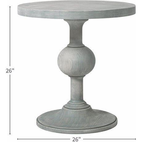 Coastal Living Round Pedestal End Table | Universal