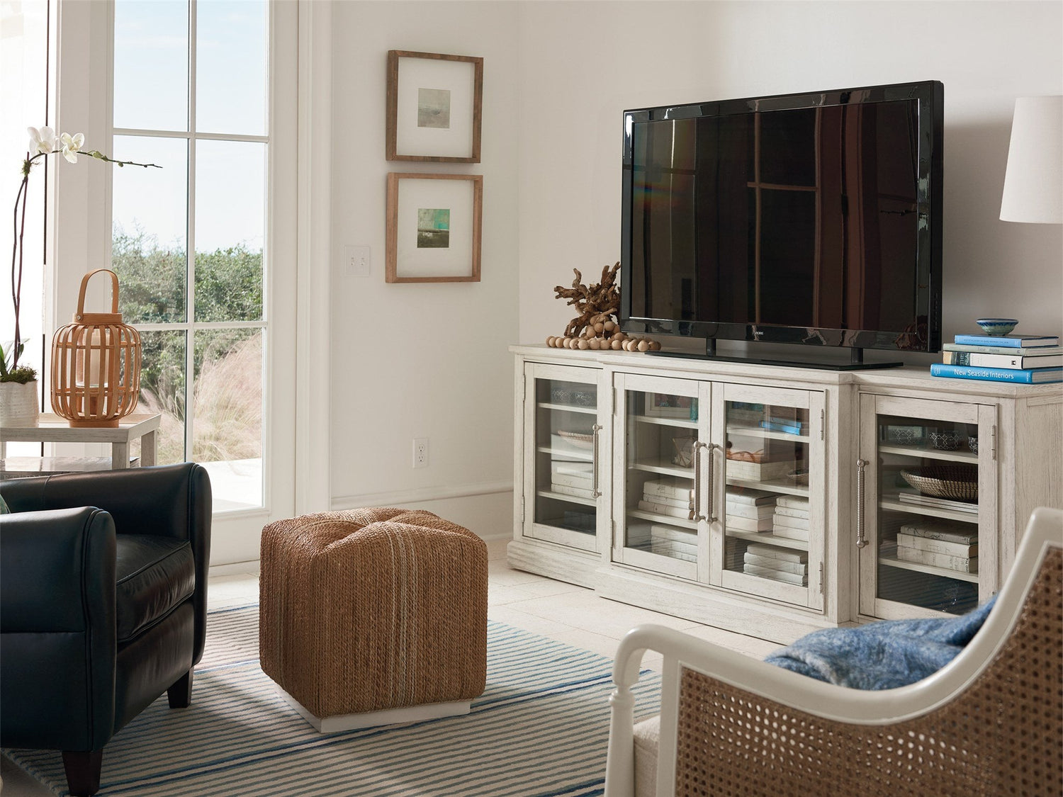Escape Entertainment Console Sandbar Finish Dining & Living Storage | Universal