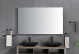 LED Mirror Bathroom Vanity Mirror with Back Light, Wall Mount Anti-Fog Memory Large Adjustable Vanity Mirror