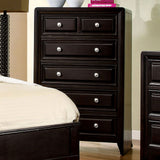 Winsor - 5 Piece Queen Bedroom Set With Chest - Espresso - Home Elegance USA