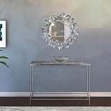 Meridian Furniture - Butterfly Console Table In Silver - 471-T