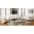 Pierre - Sofa & Love Seat& Chair - White
