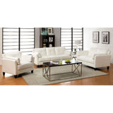 Pierre - Sofa & Love Seat& Chair - White - Home Elegance USA