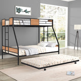 TWIN OVER FULL BUNK WITH TRUNDLE (old sku: W42737495) - Home Elegance USA