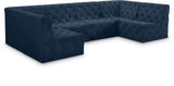 Tuft - Modular Sectional 6 Piece - Navy - Modern & Contemporary - Home Elegance USA