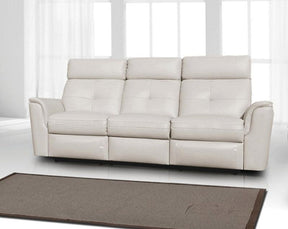 8501 Sofa W-2 Recliners In White - 8501-S | ESF