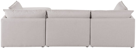 Mackenzie - Modular Sectional 4 Piece - Beige - Home Elegance USA