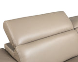 Top Grain Italian Leather Sofa - Home Elegance USA