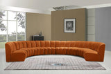 Meridian Furniture - Infinity Modular 8 Piece Sectional In Cognac - 638Cognac-8Pc