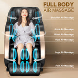 Vetoper Neck Massage Chair & Back Massager, Full Body Zero Gravity Shiatsu Recliner,Shiatsu and Rolling Massage for Full Body Muscle Pain Relief 01Black Home Elegance USA