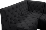 Tuft - Modular Sectional 8 Piece - Black - Modern & Contemporary - Home Elegance USA