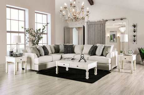 Gunnersbury - Sectional - Beige - Home Elegance USA