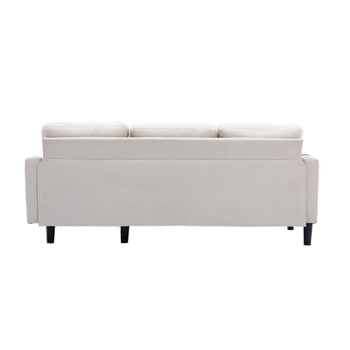 UNITED WE WIN Sectional Sofa Reversible Sectional Sleeper Sectional Sofa with Storage Chaise - Home Elegance USA