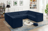 Tuft - Modular Sectional 8 Piece - Navy - Fabric - Home Elegance USA