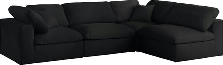 Serene - Modular Sectional - Black - Home Elegance USA