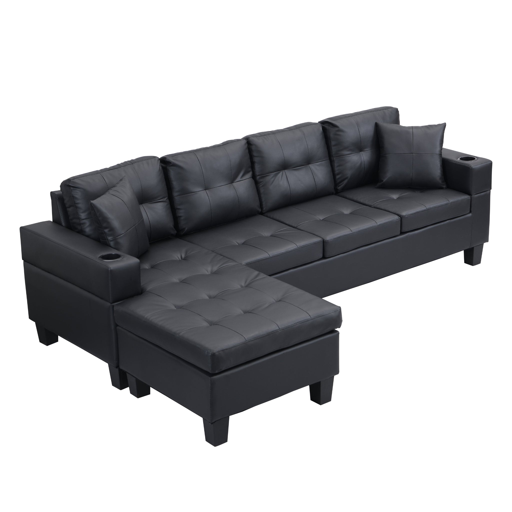 Right hand discount chaise lounge sofa