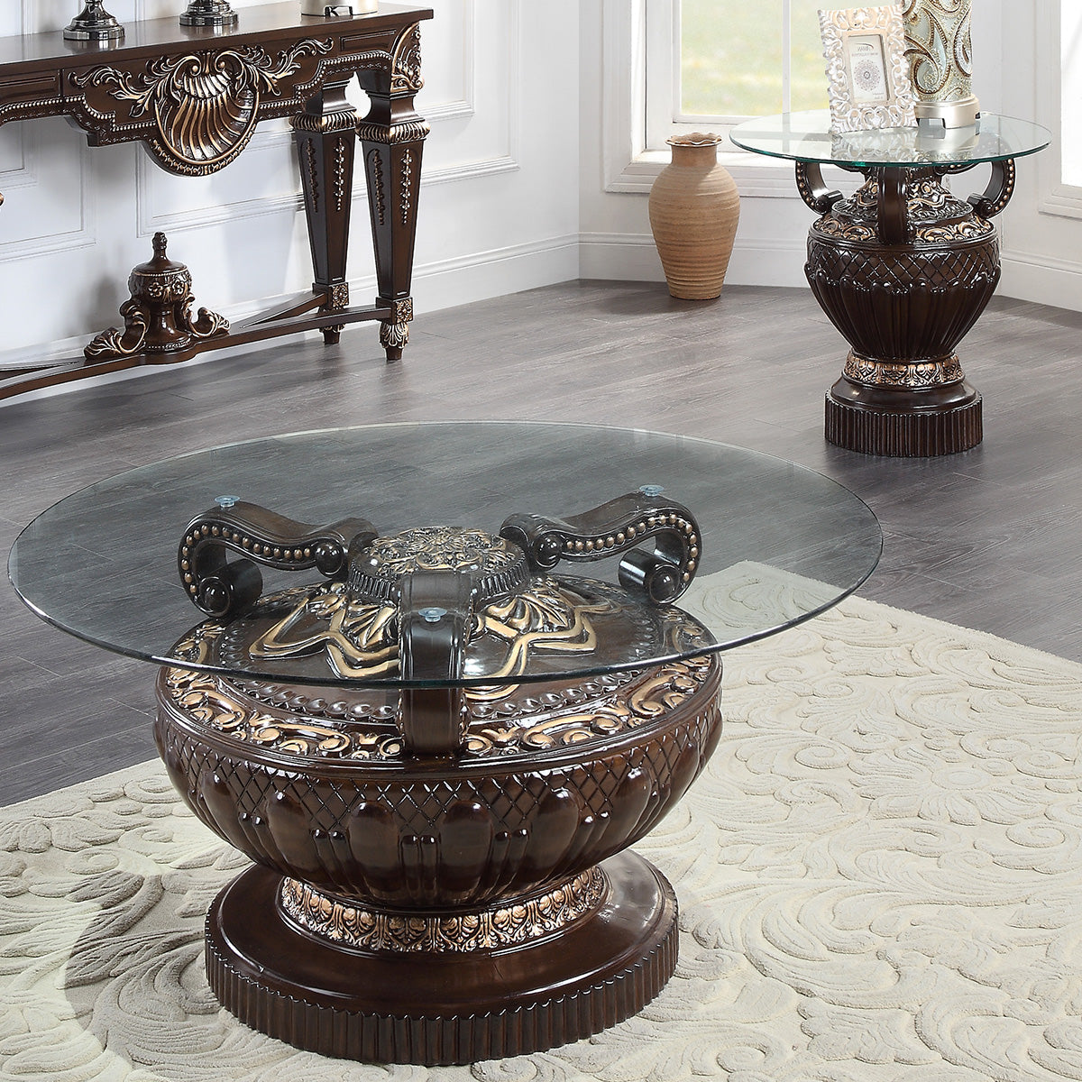 HD-8908C - 3PC COFFEE TABLE SET