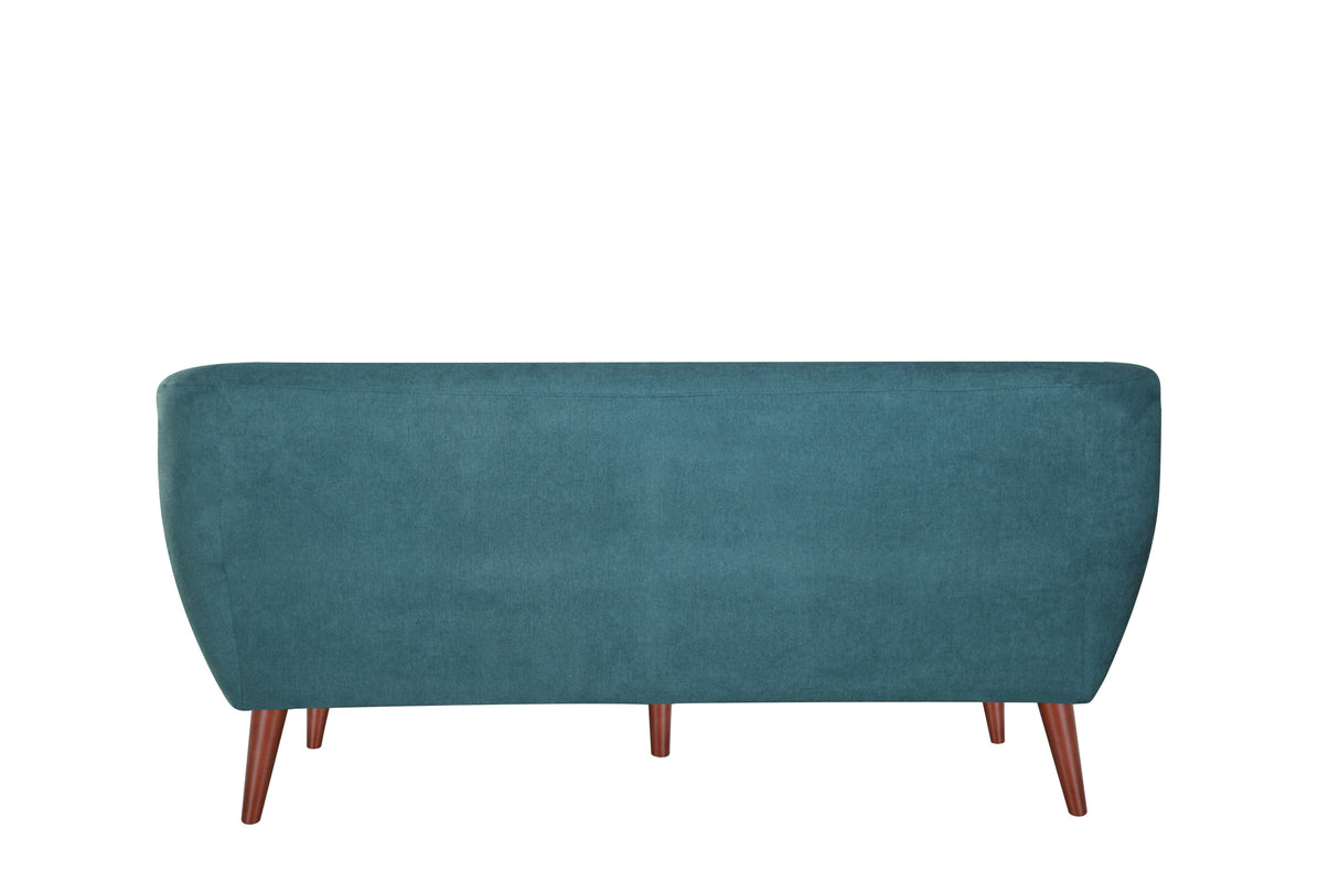 BRENNA SOFA - TEAL - Home Elegance USA